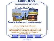 Tablet Screenshot of fahrenkrog-immobilien.de